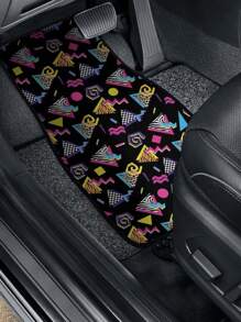 Custom Car Mat 4 Pieces Set - Personalize With Your Photo, Logo And Text - For Cars, Trucks, SUVs - Non-Slip, Easy-To-Clean Interior Protection