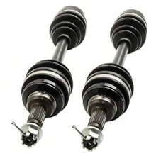 MAXPEEDINGRODS Pair Front CV Joint Axle Set For TRX 300 Fourtrax 4x4 ATV 1988-2000