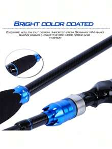 SOUGAYILANG Fishing Rod And Reel Combo, Medium Heavy Fishing Pole With Baitcasting Reel Combo, 18+1 Ball Bearing 4-Piece Baitcaster Combo - trắng - Xem 7