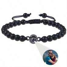 Custom Bracelet With Picture Inside Personalized Projection Bracelets With Photos Picture Bracelet Personalized Memorial Gifts