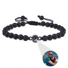 Custom Bracelet With Picture Inside Personalized Projection Bracelets With Photos Picture Bracelet Personalized Memorial Gifts