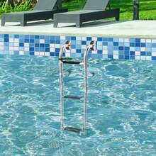 Boat Ladder - Black and Silver - View 2