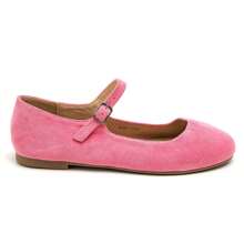 Elegant Ballet Flats With Adjustable Laces And Buckles, Round Toe Design, Classic And Comfortable - Hot Pink - View 2