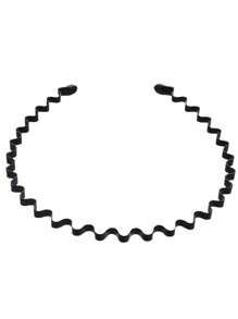 6pcs Men's Headband Hipster Men Invisible Pressure Back Head Wave Headband Face Wash Sports Headband Bundle Hair Clip