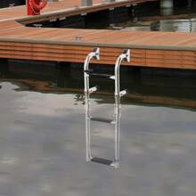 Boat Ladder - Black and Silver - View 10