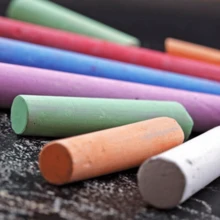 Large Chalk Set Park Tree Reflection Painting Graffiti Street Art Chalk, 7 Vibrant Colors For Colorful Painting Fun On Asphalt, Roads And Sidewalks[Random Packaging], Back To School - Multicolor - View 7