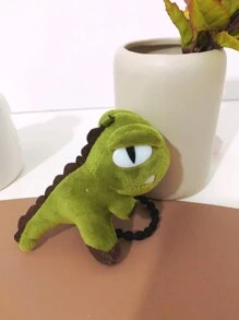 Cartoon Dinosaur Decor Hair Tie Cute - Green - View 3