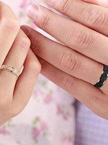 AVYRING 3-6pcs Fidget Rings For Anxiety Stainless Steel Spinner Ring Anti Anxiety Ring Spinning Moon Star Cool Stress Relieveing Rings