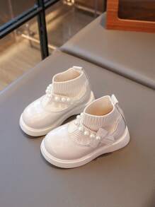 Chaussures  de princesse pour filles, nouvelles chaussures pour enfants  et textile matelassé, printemps et automne 2025, petites chaussures Hanfu pour filles, mocassins à semelle souple, chaussures pour filles