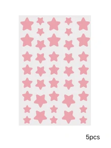 200 Parches para el acné, parches en forma de estrella decorativos para el rostro, calcomanías de estado de ánimo, a prueba de agua y sudor, decoraciones faciales para fiestas, ocultador de imperfecciones, parches para el acné, se envían al azar dos paquetes.