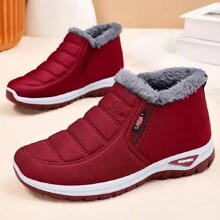 House Slippers - Red - View 3