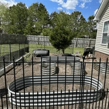 2 Pack 8x3x1FT Galvanized Raised Garden Bed Large Metal Planter Box Kit Elevated Raised Garden Planters For Outdoor Plants - Xám - Xem 10