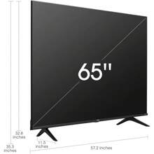 Hisense 65-Inch Class A6 Series 4K UHD  Smart TV (65A6N, 2024 Model) - 4K AI Upscaler, Game Mode Plus, Voice Remote, DTS Virtual:X Technology - 銀色 - 查看 2