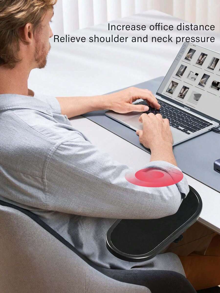 New 180° Adjustable Rotating Computer Desk Arm Extender With Elbow ...