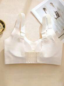 3pcs Minimizing Big Cup Adjustable Full Coverage Bras For Women, Preventing Sagging, Wireless Plus Size, Thin