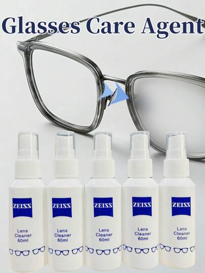 Cai Baipingsi 60 ml Líquido de limpeza de lentes 60 ml Agente de limpeza de lentes Agente de limpeza de lentes Líquido de limpeza de óculos / Agente de limpeza de lentes / Limpador de óculos / Agente de cuidado de lentes Confiável: o limpador de lentes ZEISS e o pano de limpeza de microfibra trabalham juntos para fornecer um acabamento sem riscos adequado para o uso diário.