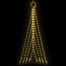 Glitzerlife Christmas Tree Lighting 339 LEDs Warm White 182 Cm - White - View 1
