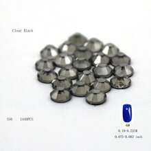 288 piezas/1440 piezas Rhinestones fluorescentes SS6-SS16 neón, cristal brillante súper Strass de vidrio para aplicar con plancha en telas, prendas y decoración de uñas DIY