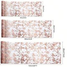 1 PIEZA Reloj corredor chapado en oro con brillo metálico - Reloj corredor brillante para Acción de Gracias - Decoración de reloj dorado - Decoración de reloj dorado para fiestas, Navidad, bodas, decoración de reloj dorado