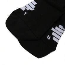 Nike 2024 Men's And Women's U NK ELITE MID Sports Socks SX7625-013 - Black - View 6