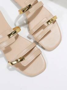 New Spring/Summer Flat Bottom Women Casual Sandals, Comfortable Slides