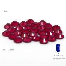 288 piezas/1440 piezas Rhinestones fluorescentes SS6-SS16 neón, cristal brillante súper Strass de vidrio para aplicar con plancha en telas, prendas y decoración de uñas DIY