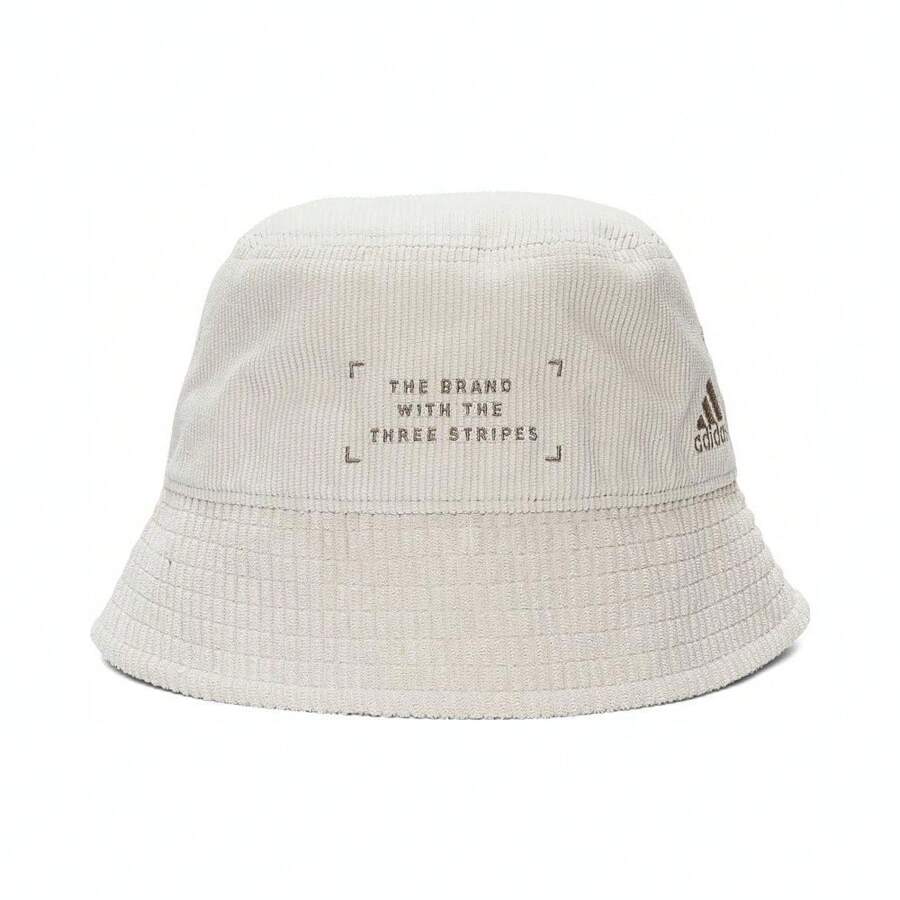 Adidas 2024 女士 MH BUCKET SE 渔夫帽，简约时尚休闲，适合日常穿着 - 米色 - 查看 1