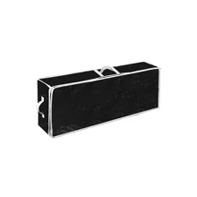 1 pieza Organizador portátil a prueba de desgarros para envolver regalos, bolsa de almacenamiento de papel de regalo navideño con bolsillos interiores, accesorios navideños, para el Día de la Madre, regalos de dama de honor, regalos de graduación, regalos de cumpleaños, regalos de boda