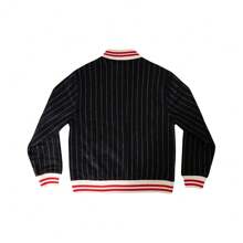 Mitchell & Ness 2024 MN Men's Wool Blend Jacket, Knitted Hooded Cardigan MN12J16-1