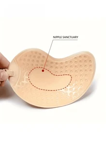 2 paia di Reggiseni adesivi invisibili senza spalline, aderenti, push-up, riutilizzabili, con copertura per i capezzoli, adatti per abiti da donna