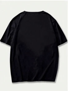 Men's Modern Christmas Style T-Shirt Classic Breathable Cotton Unisex Comfort Summer