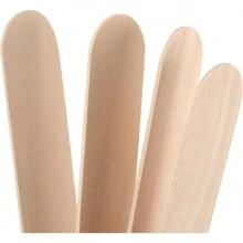 50/100pcs Disposable Wooden Hair Removal Wax Stick Woman Body Depilation Spatula Applicators Wood Beauty Tools, Hair Products And Accessories For Barber Salon Beauty Travel Essentials