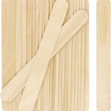 50/100pcs Disposable Wooden Hair Removal Wax Stick Woman Body Depilation Spatula Applicators Wood Beauty Tools, Hair Products And Accessories For Barber Salon Beauty Travel Essentials