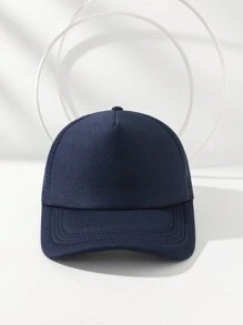 1 件装 男士运动拼色网眼海绵网透气迷彩棒球帽 - 彩色 - 查看 15