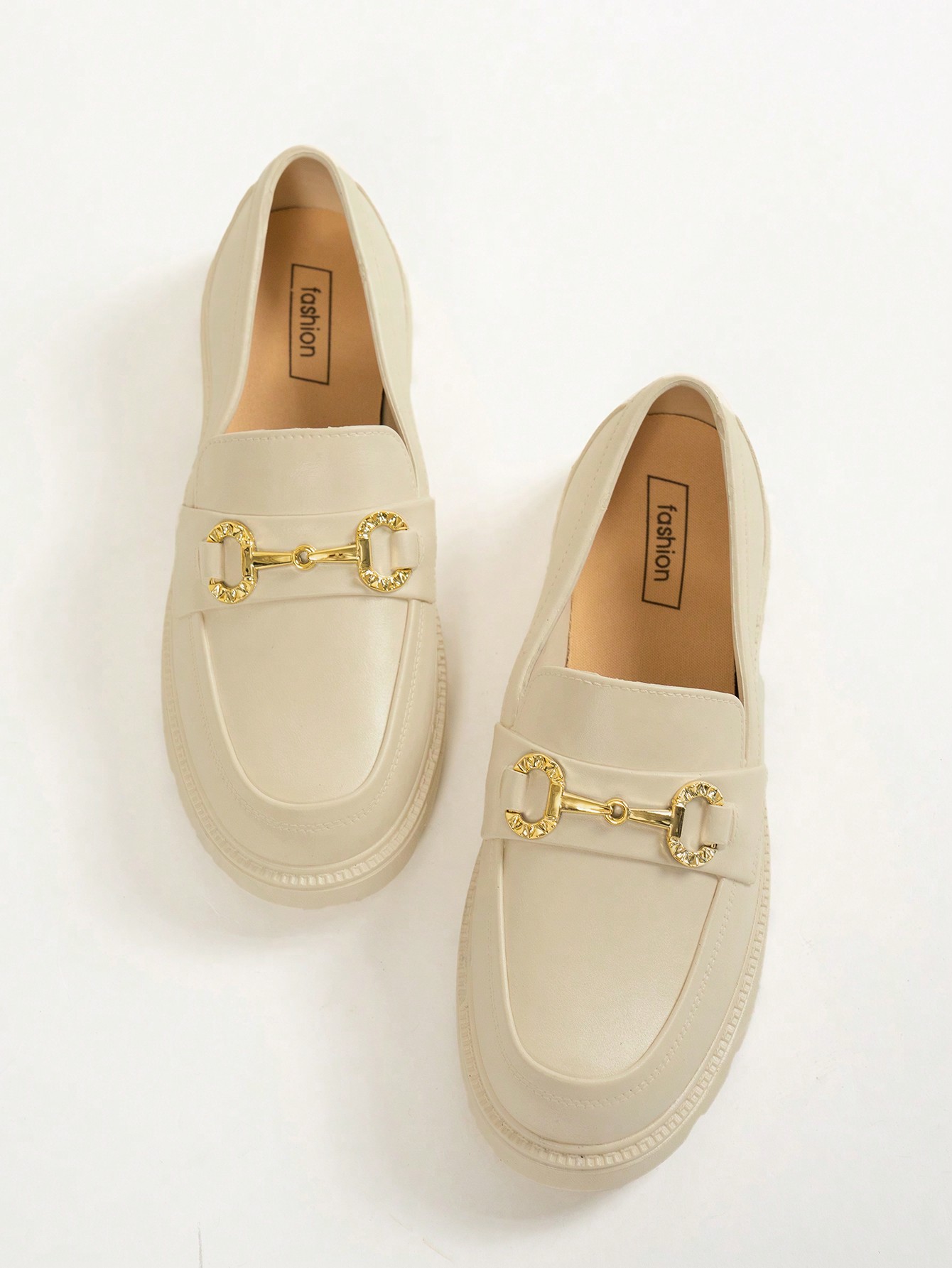 أحذية لوفرز سهلة الارتداء للنساء، ذات أسفل سميك، م...