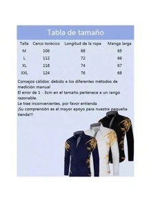 Camisa estampada para hombres - Blanco - Ver 6