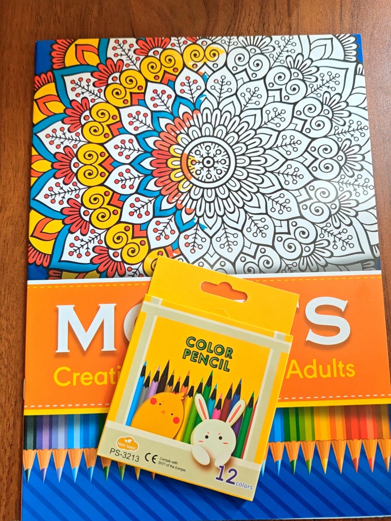 كتاب تلوين سهل مكوّن من 16 صفحة – للاسترخاء وتخفيف...