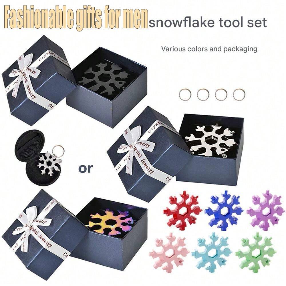 Cacciavite Multifunzione Portachiavi - Strumento EDC Con Apribottiglie, LED E Teste Intercambiabili