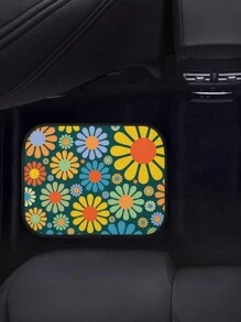 Custom Car Mat 4 Pieces Set - Personalize With Your Photo, Logo And Text - For Cars, Trucks, SUVs - Non-Slip, Easy-To-Clean Interior Protection