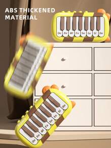 1 pieza Mini Piano de Bolsillo, Teclado Electrónico, Juguete Musical Sonoro para Niños, Juguete de Bebé - Multicolor - Ver 6