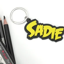 1pc Personalised Name Bag Tag, Custom Name Keychain, Customizable Game Inspired Key Ring, The Perfect Gift For Family And Friends, Birthday, Christmas And Valentine's Day Gift