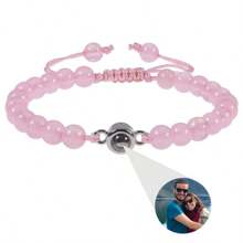 Custom Bracelet With Picture Inside Personalized Projection Bracelets With Photos Picture Bracelet Personalized Memorial Gifts
