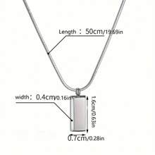 1 szt. Elegancki męski naszyjnik w stylu vintage - modna biżuteria dla mężczyzn - modne akcesoria z innymi powłokami Boże Narodzenie Nowy Rok Walentynki Prezent świąteczny