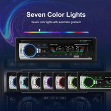 1 Din 12V Universal Car Radio Auto Car Stereo Built-In Remote Control AUX USB MP3 Multimedia Player/CD/SD/FM Hands-Free Calls