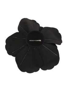 1pc Large Flower Fascinator For Women 17in Tea Party Fancy Flower Hats Headwear For Women Accessories Fashion Hairband Headwear, Party Decoration Supplies - 黑色 - 查看 6