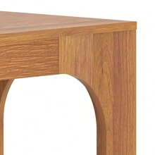 Doyle 47.0 In. Rectangular Engineer Wood Console Table - Amber Walnut - View 5