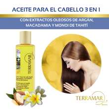 Kit 2 Terramar Oil 3 In 1 Hair Oil Treatment 120ml