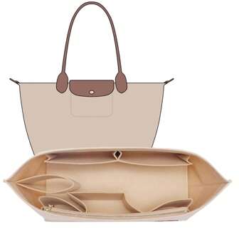 Organizer per borsa a tracolla, inserto in feltro compatibile con borse Le Pliage Large MM, C.Oach City 33, G.Oyard PM e altri, inserto per borse, regalo per donne, accessori da viaggio, elementi essenziali da viaggio
