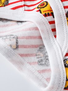 Young Boy 6 Pieces Soft Cotton Underwear Truck Dinosaur Multipacks Briefs Undies