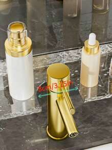 1pc Punch-Free Wall-Mounted Bathroom Storage Rack, Shower Storage Shelf,Faucet Storage Rack,Bathroom Cosmetics And Toiletries Storage Rack, Clear Wall Mounted Organizer For Bathroom Storage And No Drill Wall Mount Adhesive Shelf,Washbasin Storage Rack, Bathroom Storage Rack, Bathroom And Kitchen Storage Supplies,Traceless Adhesive Hook, Adhesive Patch Home Bathroom Decor Bathroom Organizer Summer Back To School